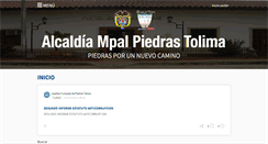 Desktop Screenshot of piedras-tolima.gov.co